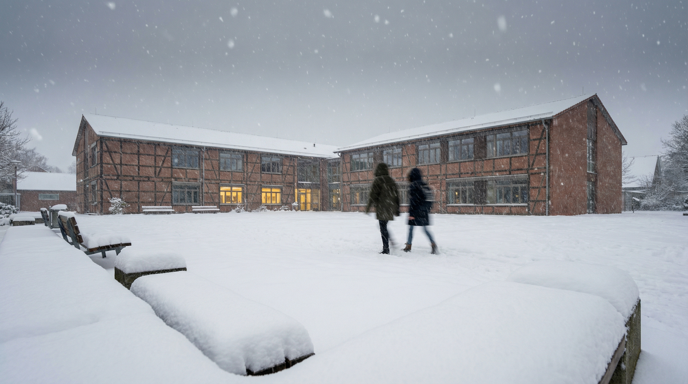 Landkreis Celle: Schulausfall heute wegen Schnee und Glätte