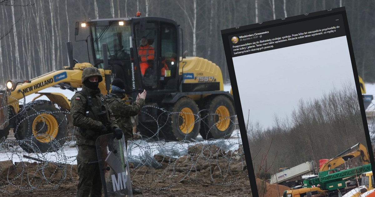 Włodzimierz Cimoszewicz über den Bau eines Staudamms an der Grenze zu Weißrussland