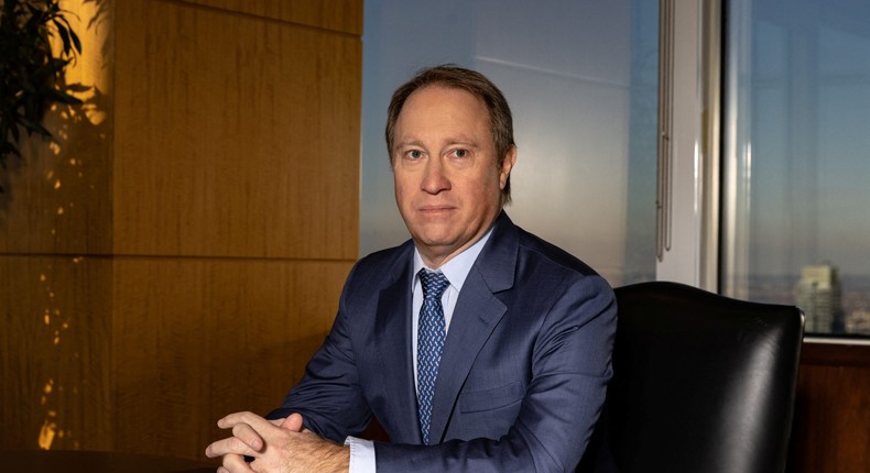 Ted Pick, new CEO of Morgan Stanley.Jeenah Moon / Reuters