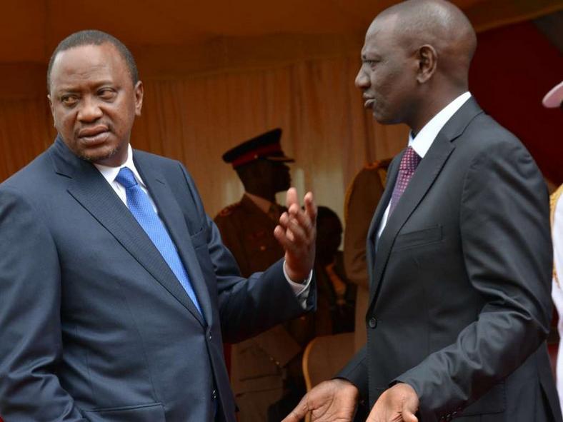 President Uhuru Kenyatta and Deputy President William Ruto 