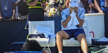 Hubert Hurkacz słaniał się na nogach. Musiał interweniować lekarz! Smutne pożegnanie z US Open