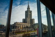 Warszawa Panorama Pałac Kultury i Nauki