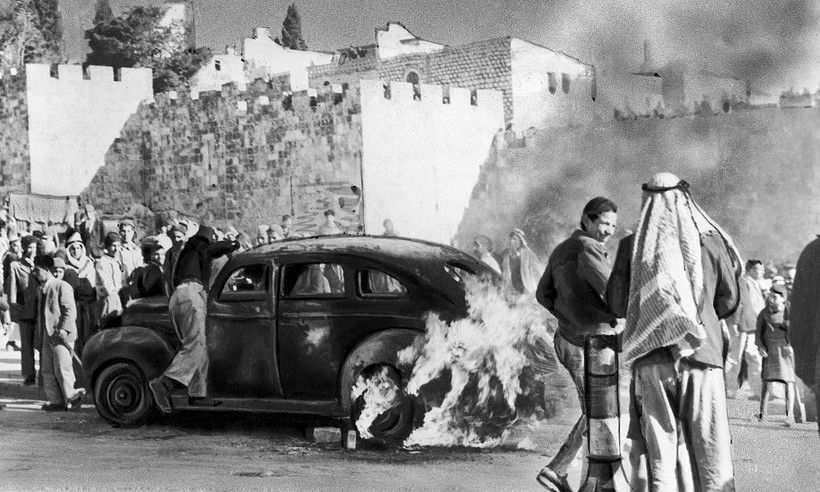 Arabsko-żydowskie starcia w Jerozolimie, grudzień 1947 r.