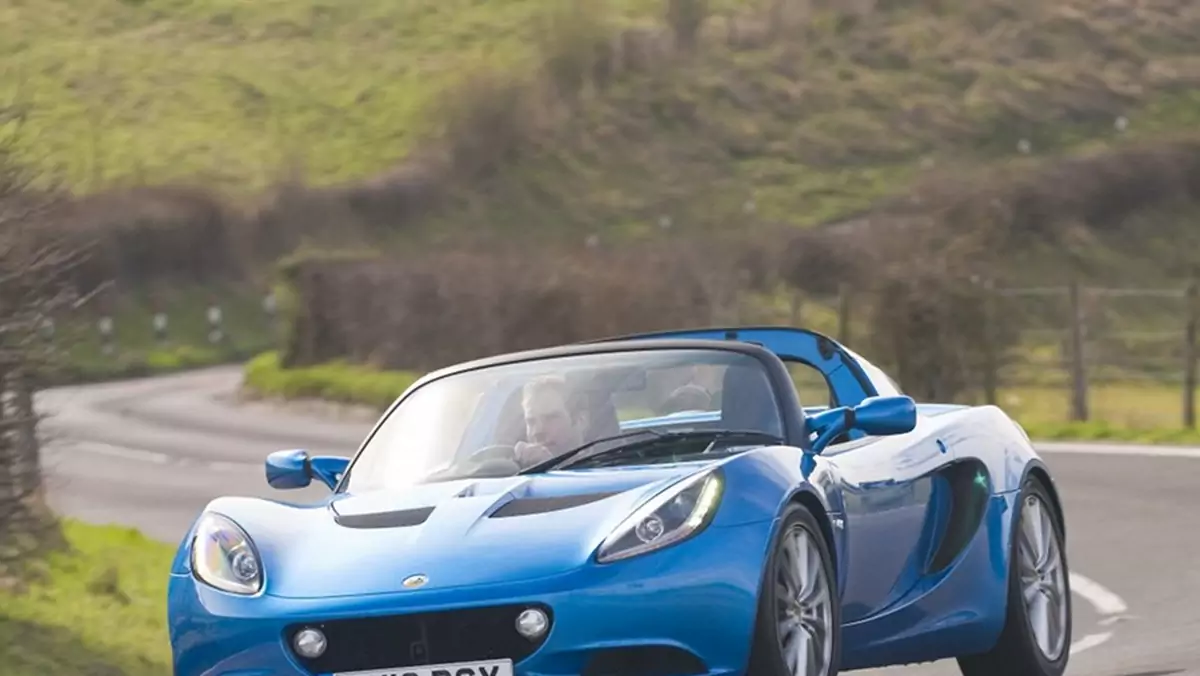 Lotus Elise z nowym silnikiem Toyoty