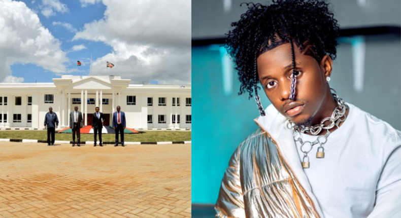 Rayvanny visits Alfred Mutua’s state House after Landing in Kenya