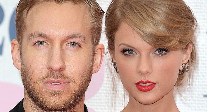 Taylor Swift and Calvin Harris 