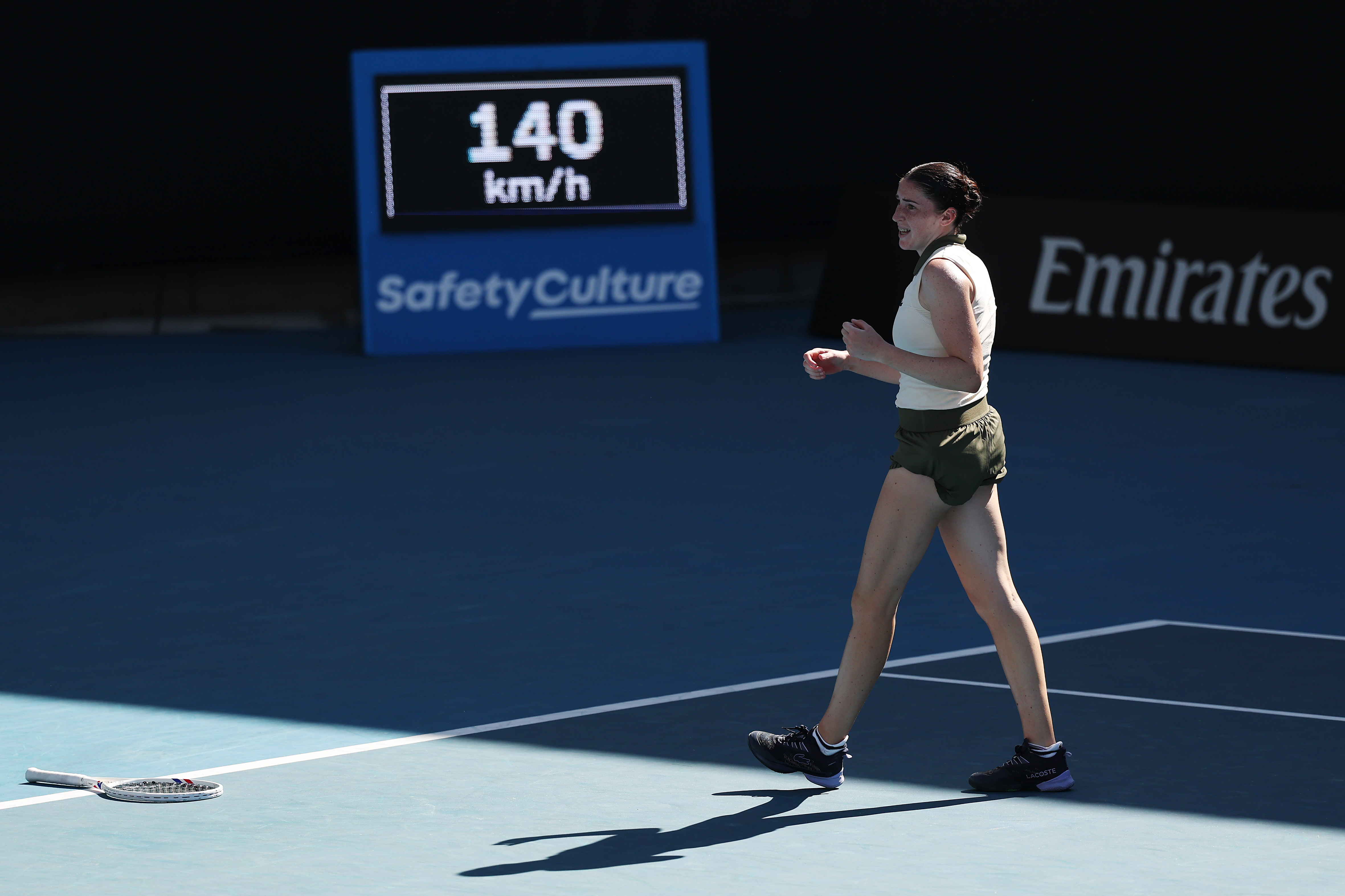 Un exploit à Melbourne : Jacquemot bat une top 20 après 3h31 de combat