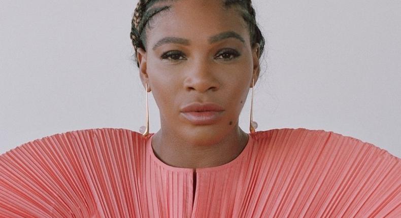 Serena Williams on the cover of Teen Vogue