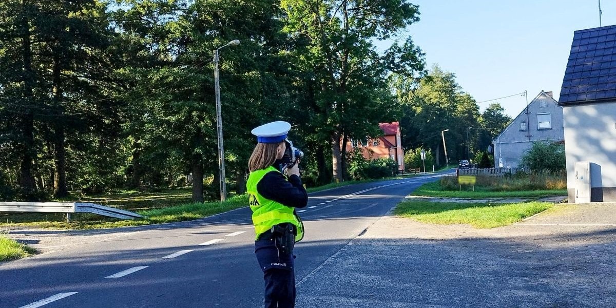 Policja w Nowej Soli ukarała 46-latkę, która przekroczyła prędkość. 