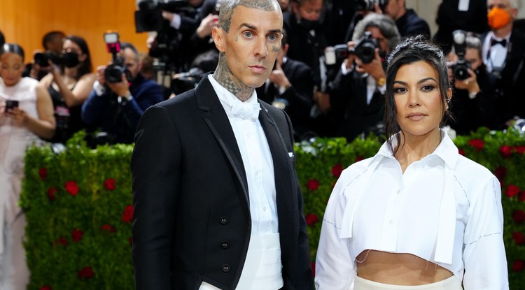 Kourtney Kardashian és Travis Barker Fotó: Getty Images