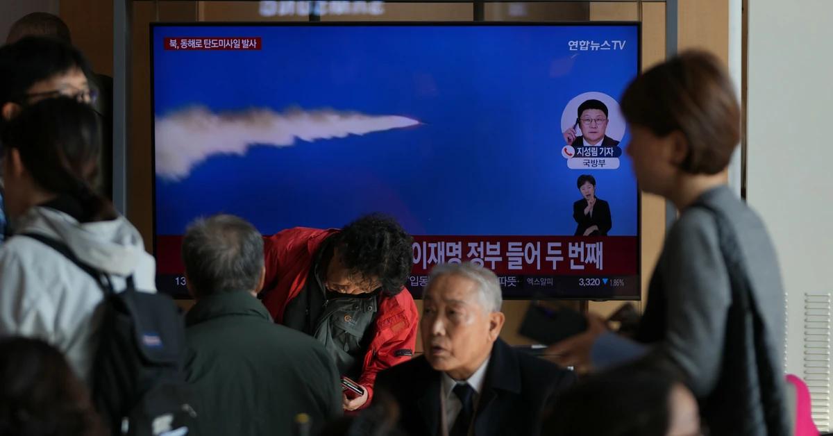 Korea Północna wystrzeliła pocisk w kierunku Morza Japońskiego