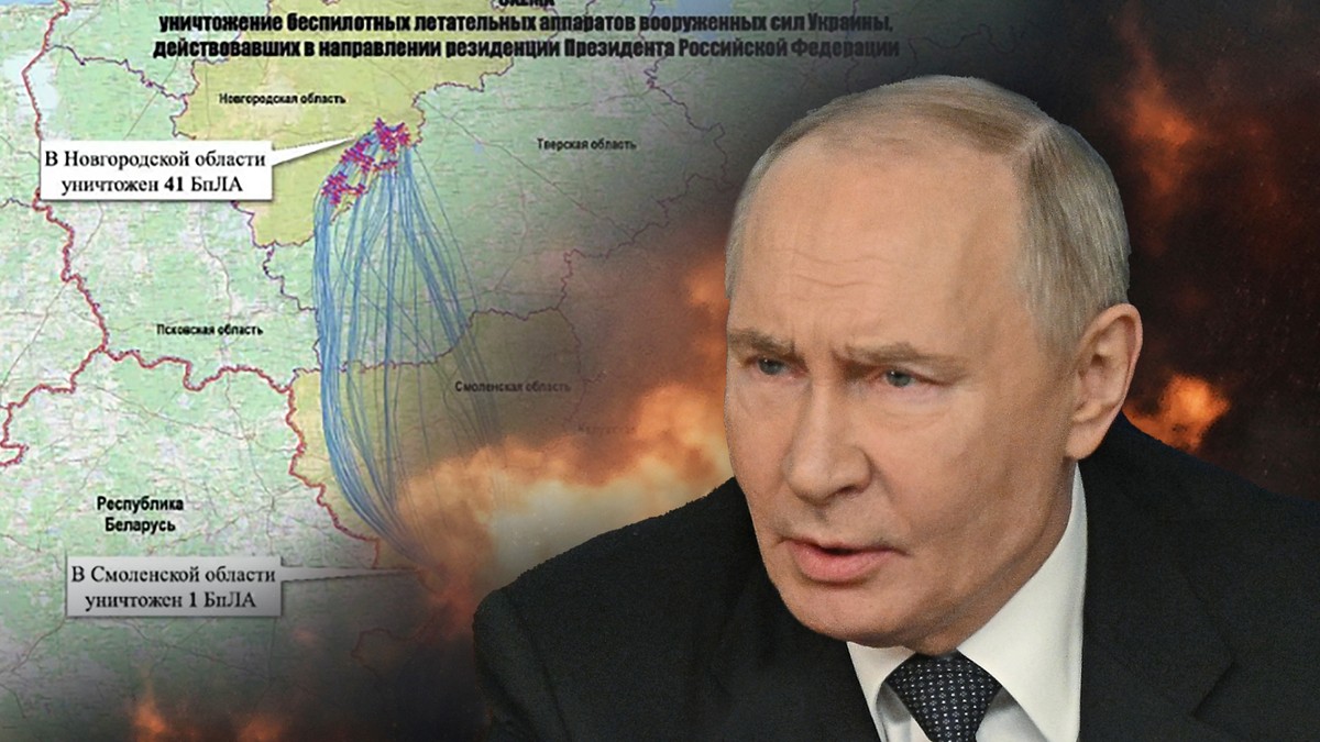 Napad na Putinovu kuću