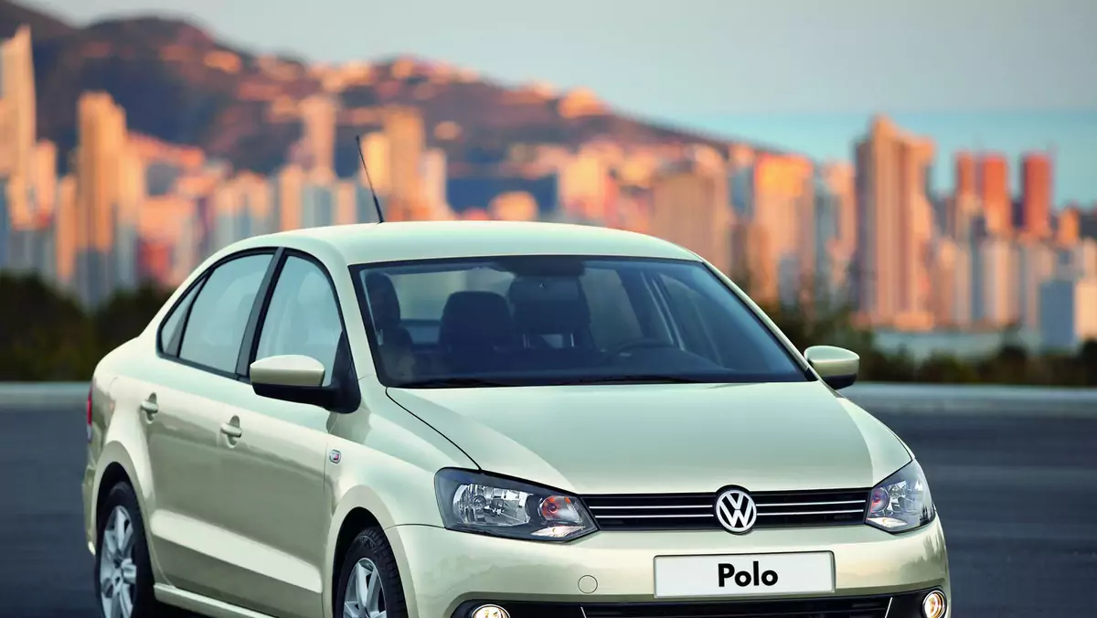 Nowy Volkswagen Polo Sedan w Moskwie