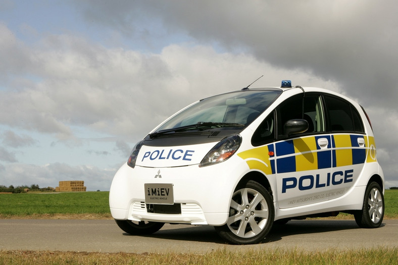 Mitsubishi i-MIEV w brytyjskiej policji