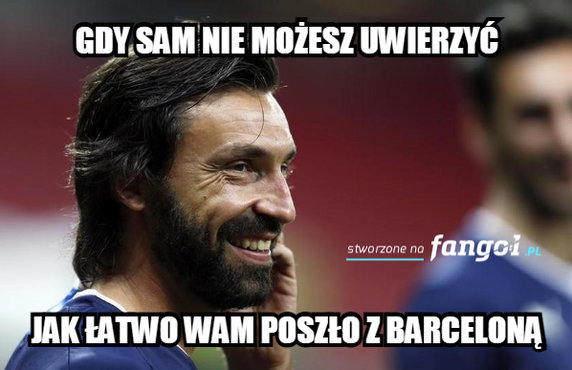 Mem po meczu FC Barcelona - Juventus