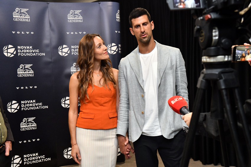 Novak i Jelena Đoković