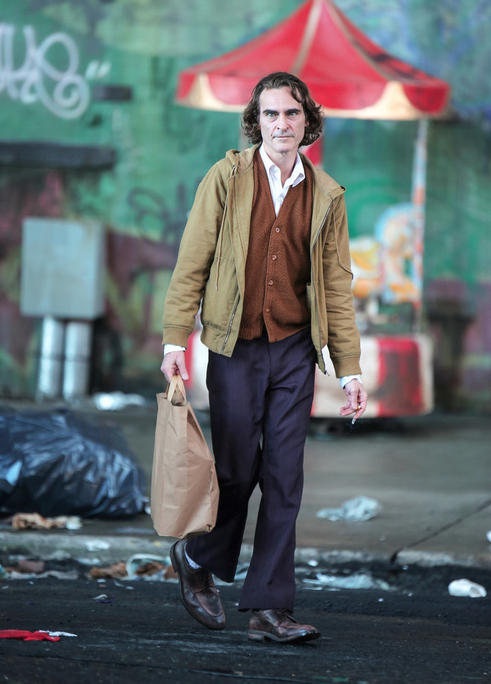 Joaquin Phoenix na planie nowego filmu o Jokerze