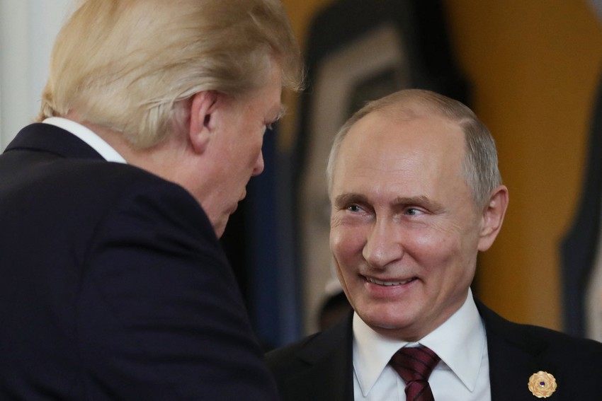 Vladimir Putin i Donald Tramp 