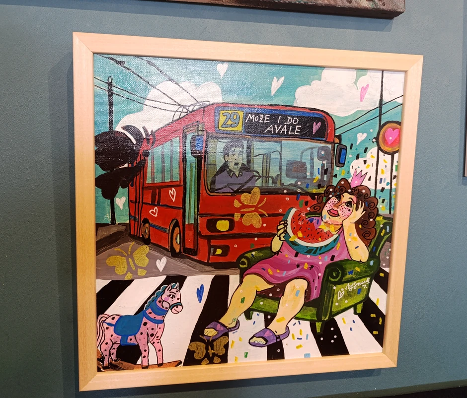 Rad slikarke Ljudmile Tomić