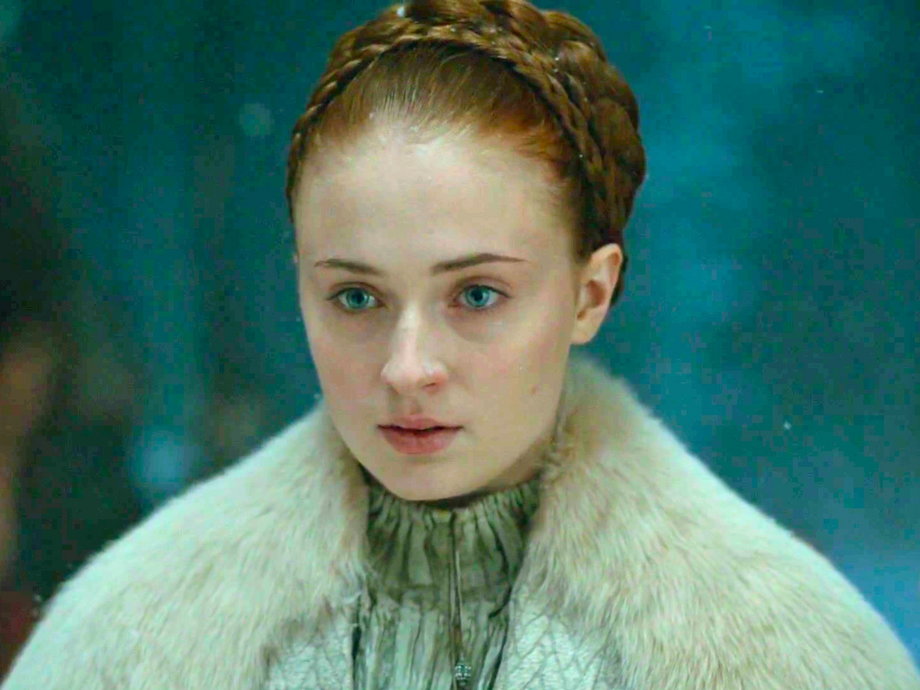 Sophie Turner plays Sansa Stark on "Game of Thrones."