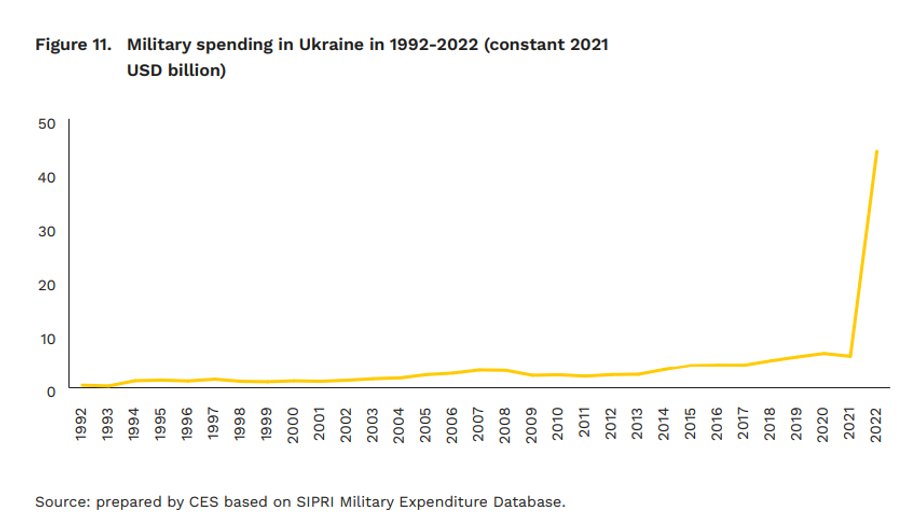 Wydatki Ukrainy na zbrojenia