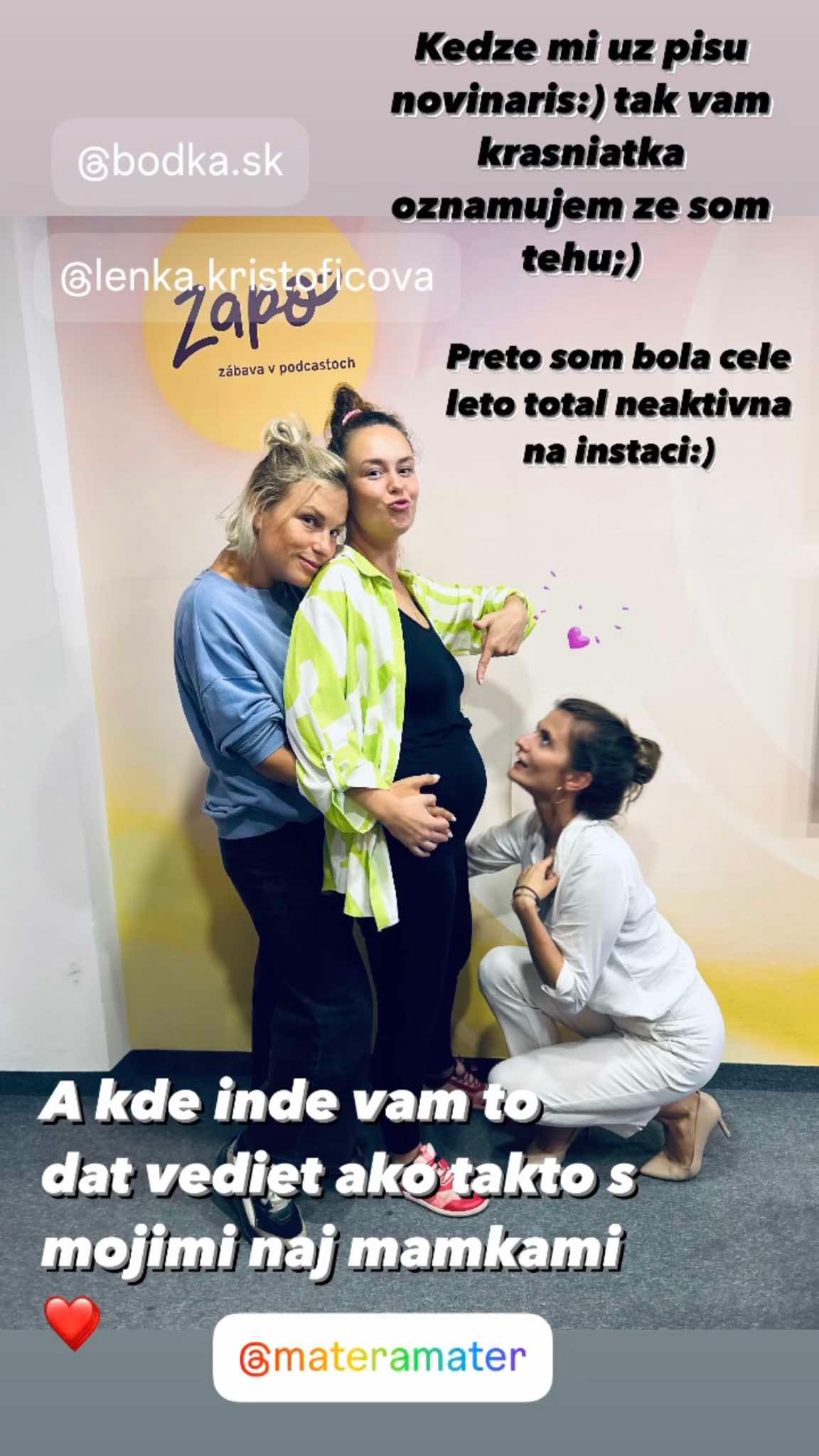 Slovenská herečka Dominika Kavaschová na sociálnej sieti oznámila, že čaká druhé bábätko.