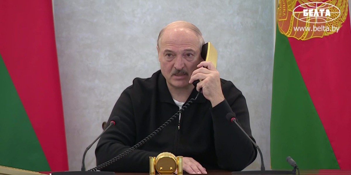 Aleksandr Łukaszenka.