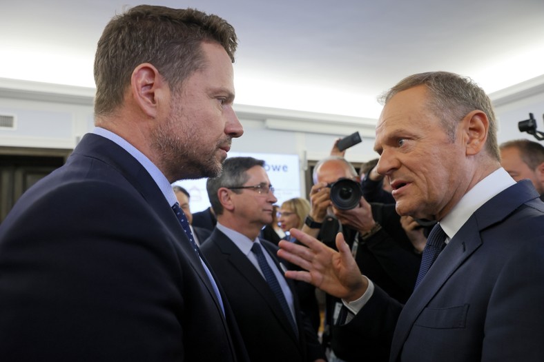 Rafał Trzaskowski i Donald Tusk