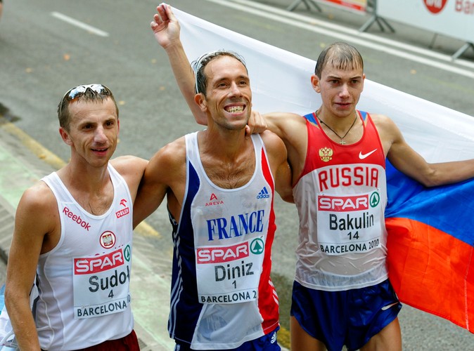 Srebro dla Polaka w chodzie