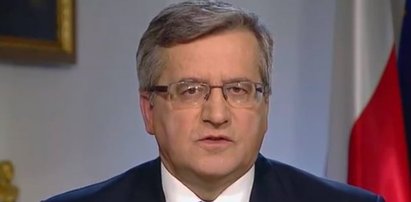 Komorowski: W Polsce bieda i słabość