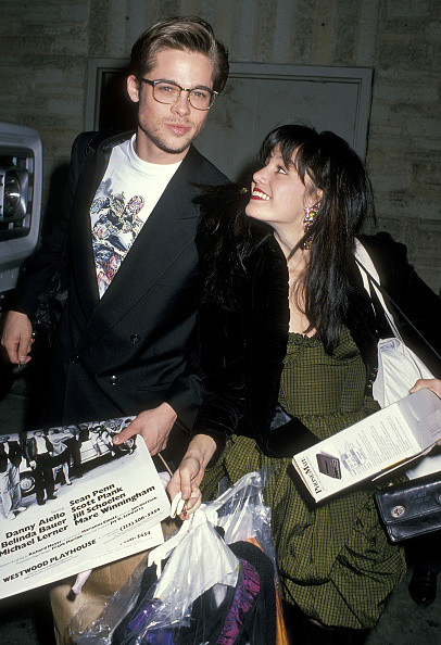 Brad Pitt i Jill Schoelen