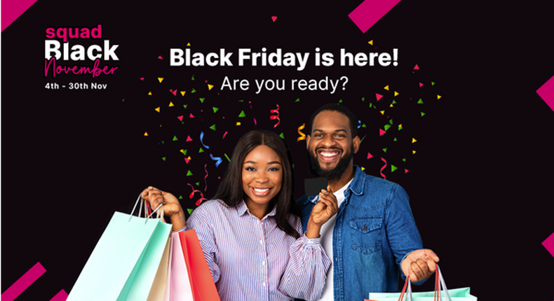 Shop Big Deals this Black Friday on Squad Black November!