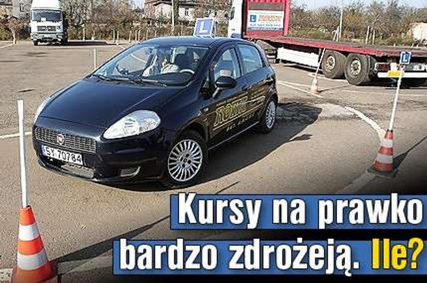 Kursy na prawko bardzo zdrożeją. Ile?