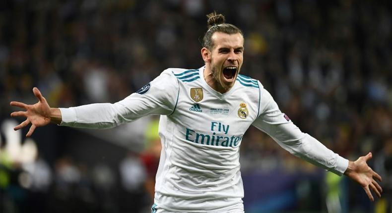 Gareth Bale scored twice in the Champions League final win over Liverpool