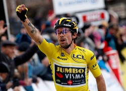 Primoz Roglic umocnił się na pozycji lidera wyścigu Paryż-Nicea