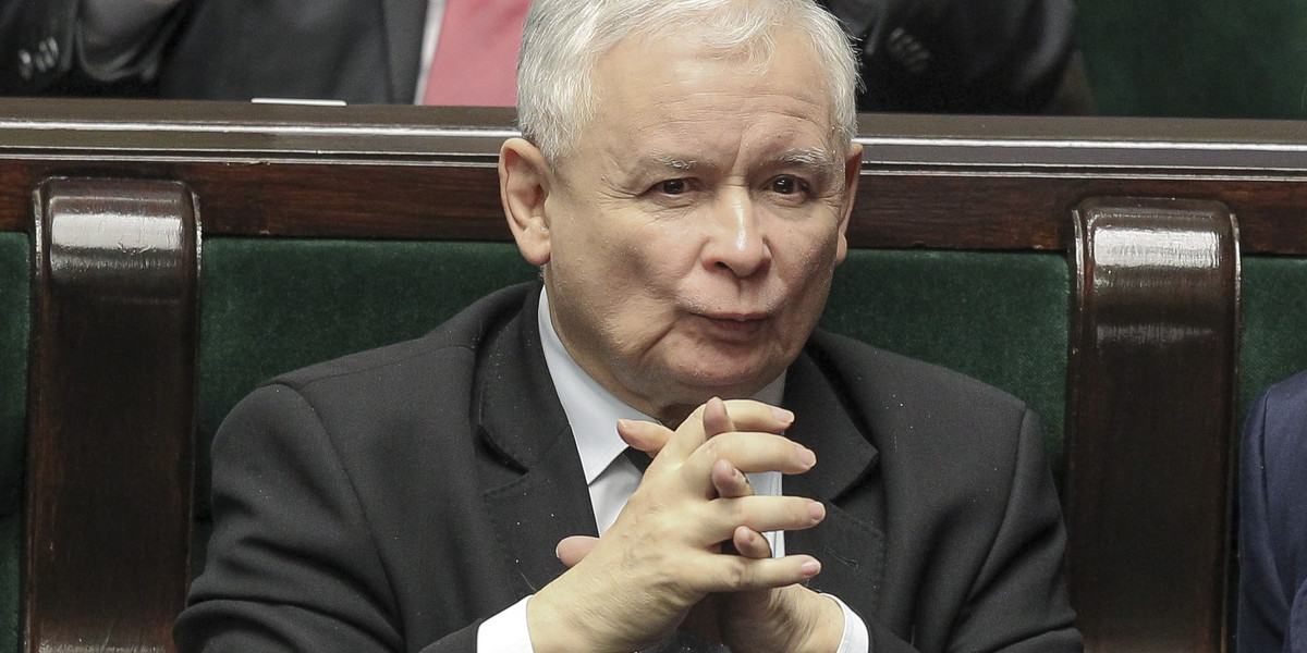Jarosław Kaczyński ma powody do niezadowolenia. 
