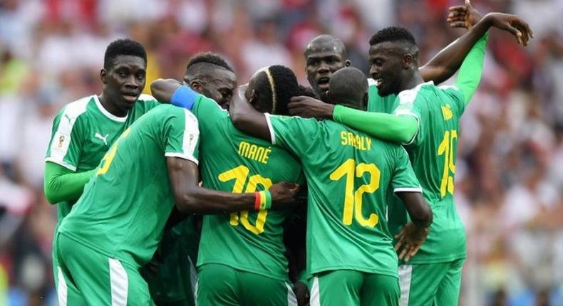 Equipe nationale du Sénégal lors de la CAN 2019