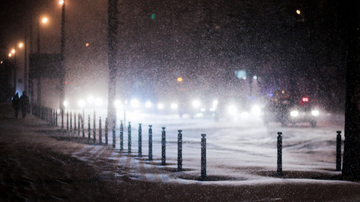Śnieg w Polsce. Nocne anomalie pogodowe w kraju