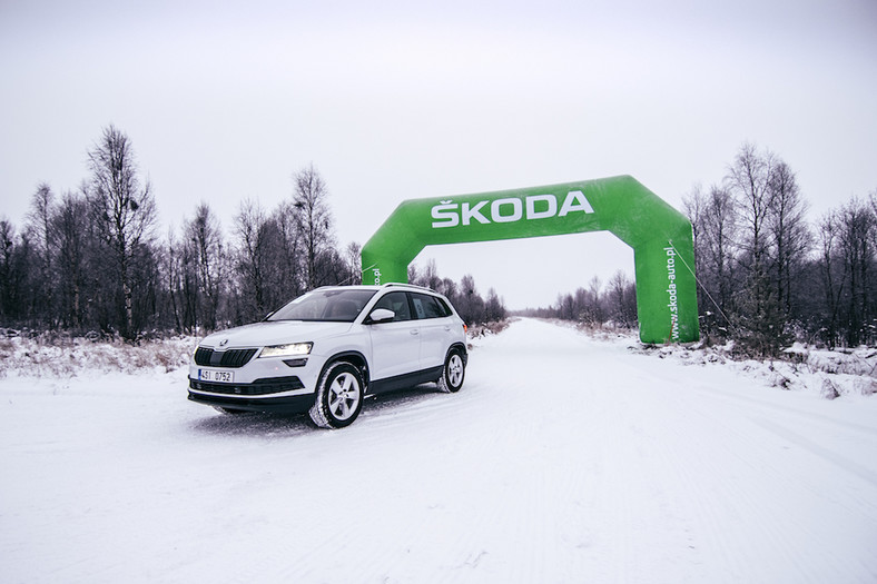 Skoda 4x4 – jazda na lodzie i śniegu