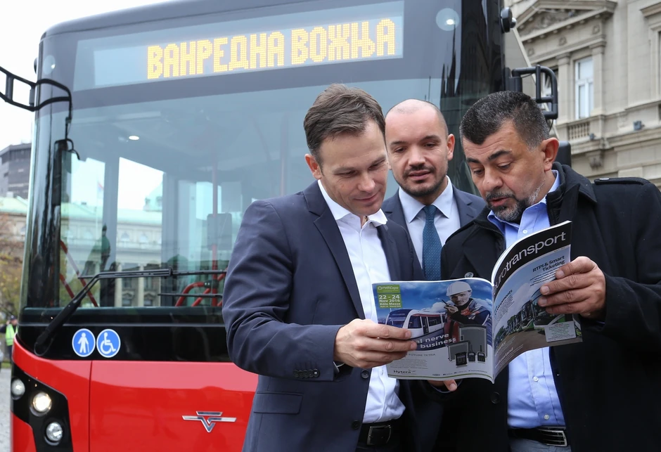 Gradonačelnik Mali, njegov pomoćnik Milosavljević i direktor GSP-a Milković