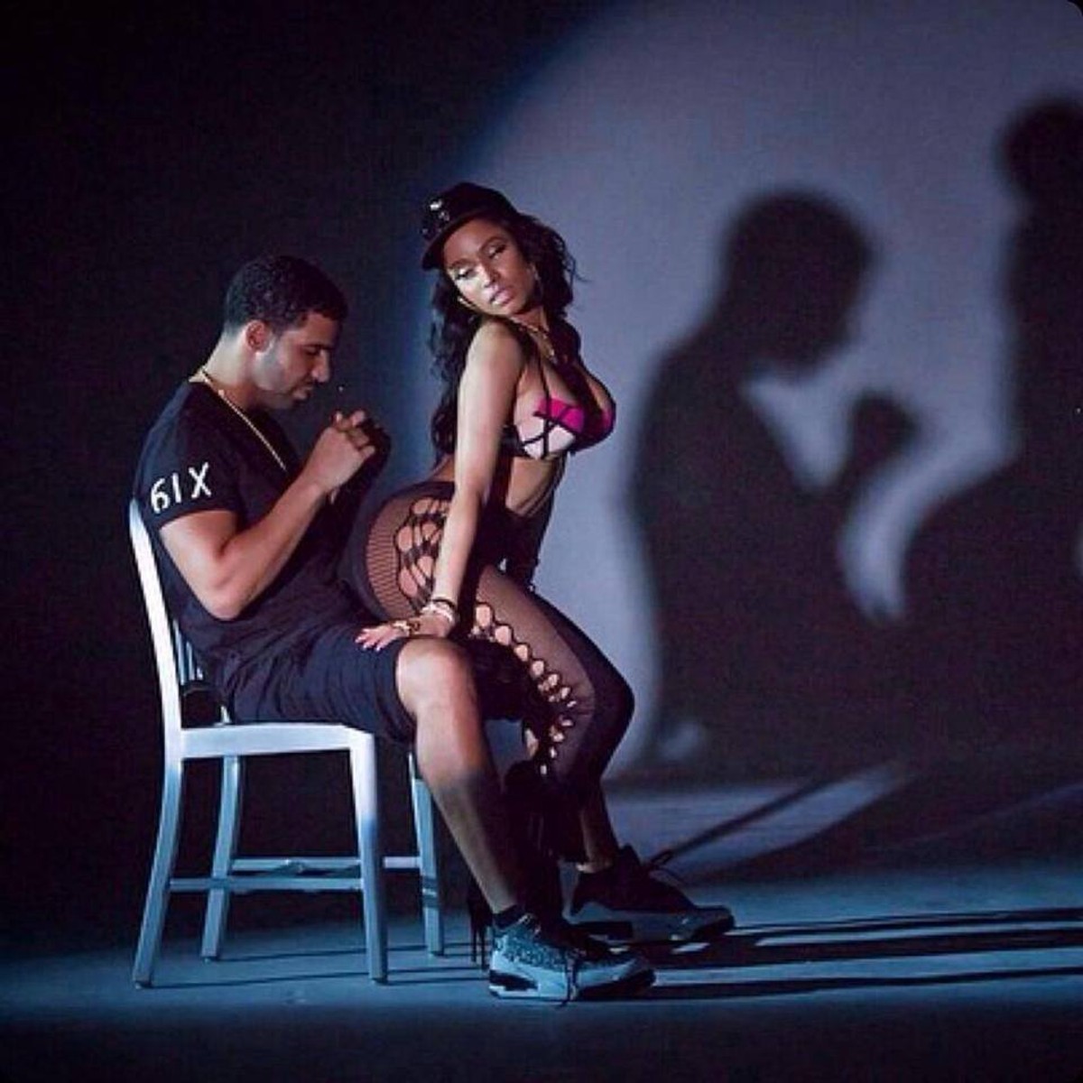 Drake nakręcony erotycznym tańcem Nicki Minaj