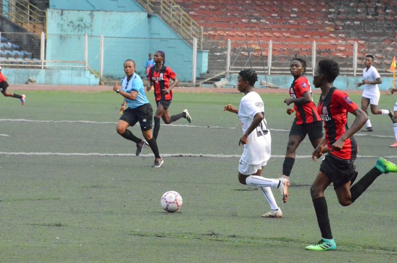 Bayelsa Queens returned to winning ways with a healthy 2-0 win over Royal Queens at Warri City Stadium