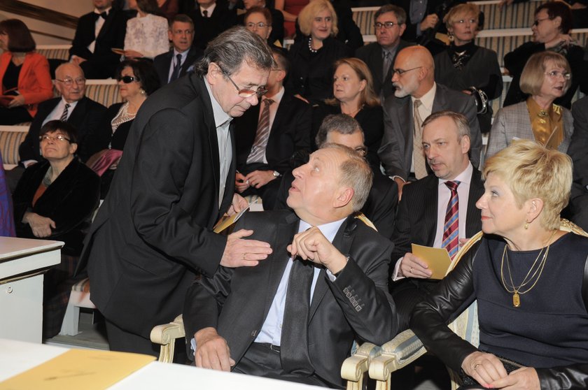 Złote Berło 2012. Jerzy Stuhr i Jerzy Radziwiłowicz z ...