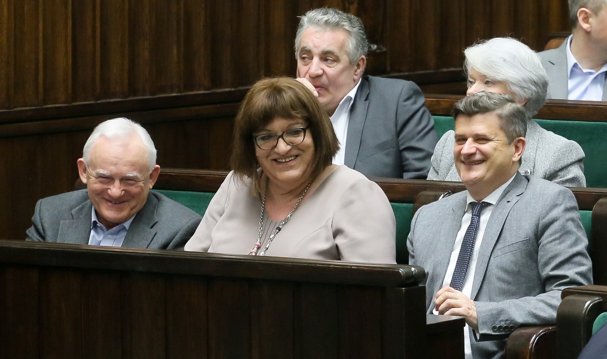 Janusz Palikot w ławach sejmowych