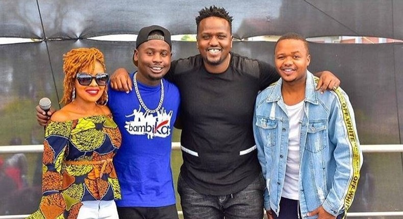 Citizen TV Bambika presenters Kambua, Timeless Noel, DJ Gee Gee and Holy Dave. Why Citizen TV Presenter is appealing for financial help