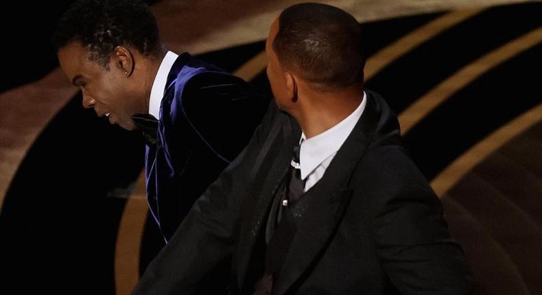 Will Smith slaps Chris Rock at the Oscars [OnlyClassy]