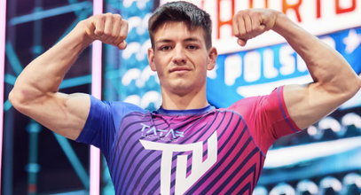 Znamy pierwszego zwycięzcę polskiej edycji "Ninja Warrior". 22-latek nie krył wzruszenia