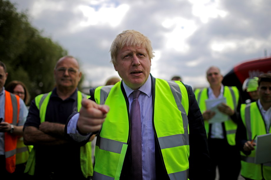 Boris Johnson słynie z wpadek