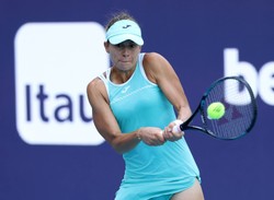 Magda Linette w półfinale debla turnieju WTA w Miami [WIDEO]