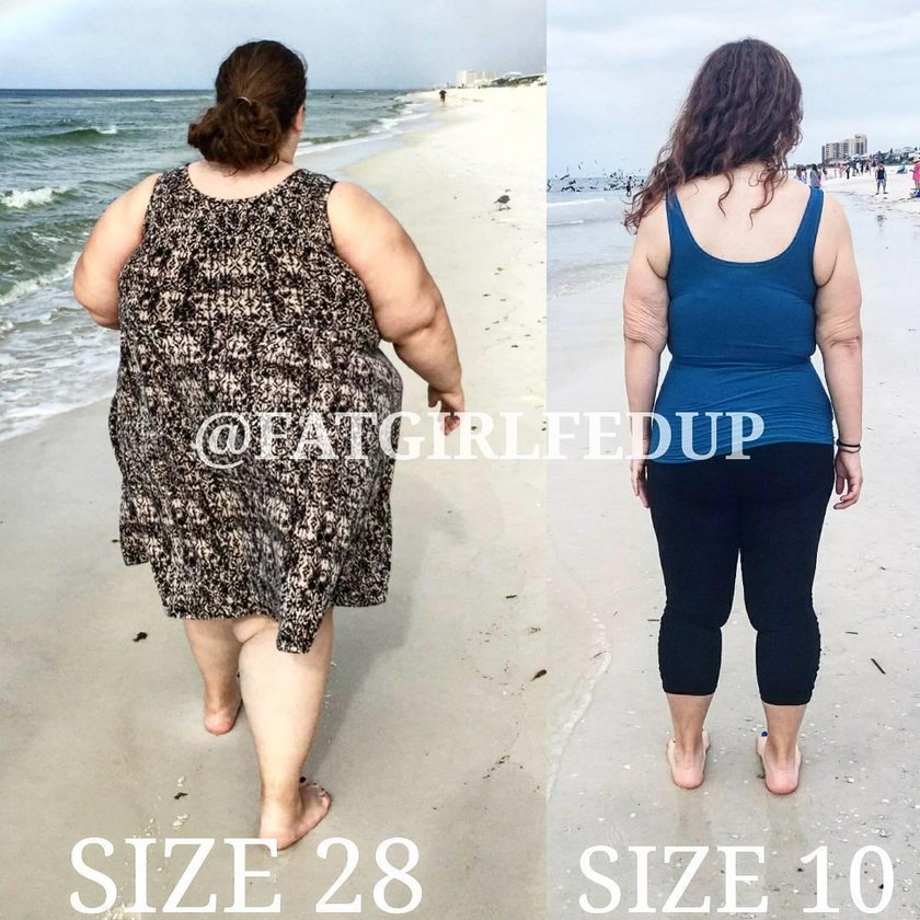W dwa lata schudła 137 kg. Zdjęcia zwalają z nóg